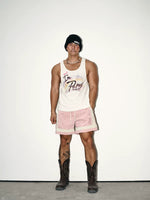 Retro Island Style Loose U-Neck Vest 2