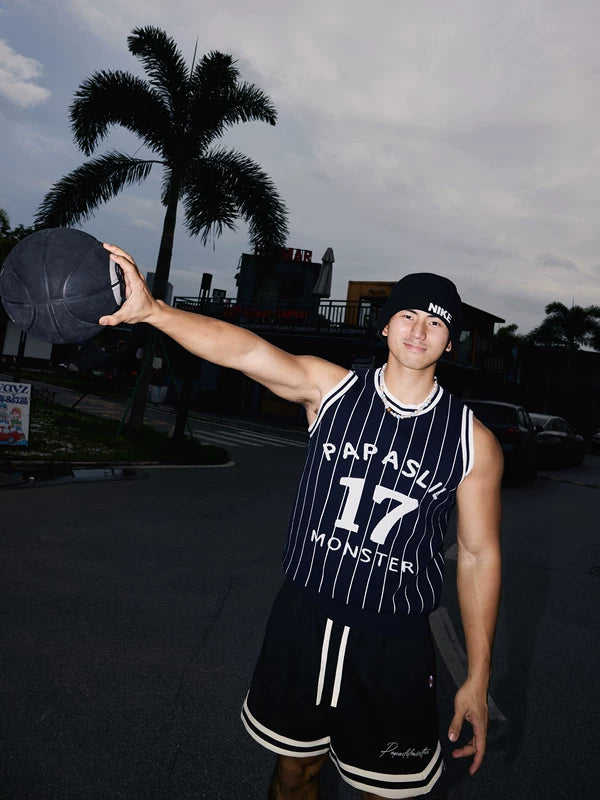 Retro Jersey Design Knitted Vest 5