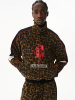 Retro Leopard Print Zip-Up Track Jacket 3