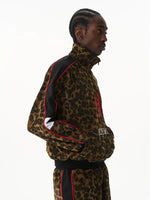Retro Leopard Print Zip-Up Track Jacket 4