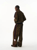 Retro Leopard Print Zip-Up Track Jacket 5