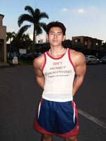 Retro Lettering Slim Fit Knit Vest 3