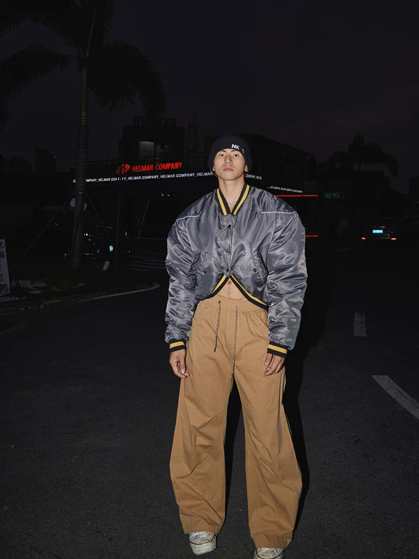 Retro Loose Straight Leg Casual Pants 2