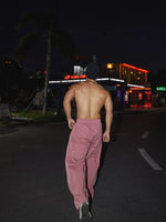 Retro Loose Straight Leg Casual Pants 5
