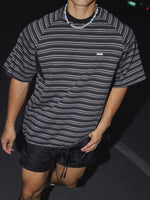 Retro Loose Striped Short-Sleeve T-Shirt 3