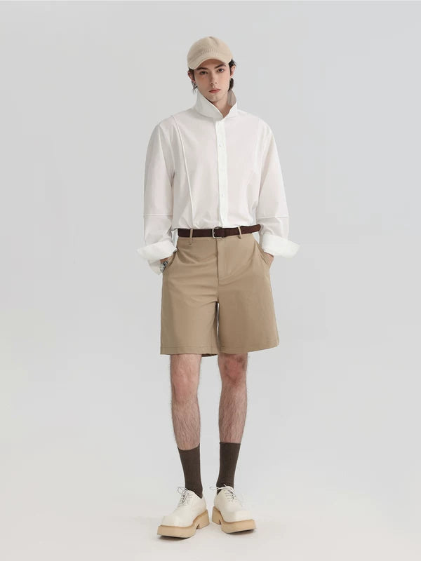 Retro Mid-Length Shorts 5