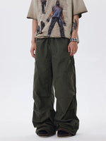 Retro Paratrooper Wide-Leg Cargo Pants 1