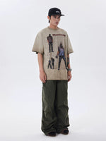 Retro Paratrooper Wide-Leg Cargo Pants 4