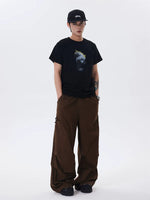 Retro Paratrooper Wide-Leg Cargo Pants 5