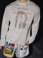 Retro Portrait Print Long-Sleeve T-Shirt 3