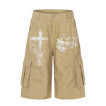 6240043343711,6240043343713,6240043343715,6240043343717, Retro Print Cargo Pants