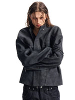 Retro PU Leather Motocross Jacket 1