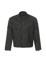5267847907676,5267847907677,5267847907678, Retro PU Leather Motocross Jacket