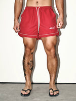 Retro Quick-Drying Drawstring Casual Shorts 2