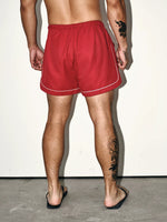 Retro Quick-Drying Drawstring Casual Shorts 3