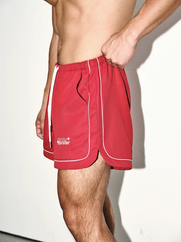Retro Quick-Drying Drawstring Casual Shorts 4