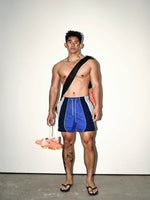 Retro Quick-Drying Patchwork Sporty Shorts 3