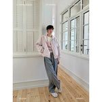 Retro Reversible Zipper Collar Jacket 1