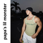 6075813857630,6075813857631,6075813857632, Retro Slim Fit Graphic Tank Top