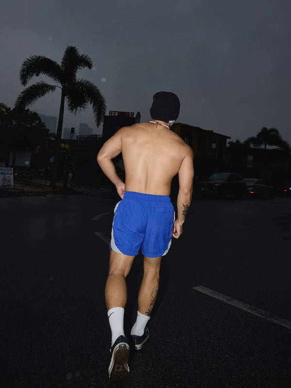 Retro Sporty Quick-Drying Striped Shorts 3
