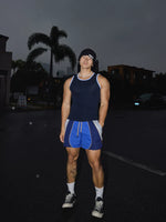 Retro Sporty Quick-Drying Striped Shorts 5