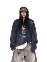 Retro Star Embroidered Knitted Baseball Cap 4