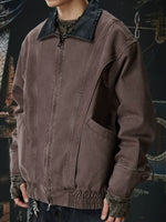 Retro Street Zip-Up Workwear Jacket 3
