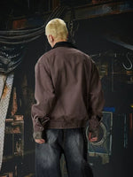 Retro Street Zip-Up Workwear Jacket 4