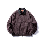6031808096183,6031808096184,6031808096185,6031808096186, Retro Street Zip-Up Workwear Jacket