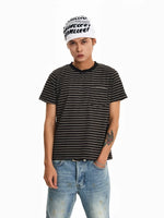 Retro Striped Boxy T-Shirt 2
