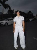 Retro Striped Short-Sleeve Polo Shirt 2