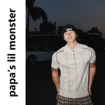 6249205675437,6249205675439,6249205675441, Retro Striped Short-Sleeve Polo Shirt