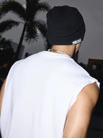 Retro Ticket Graphic Sleeveless Vest 4
