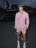 Retro Tie-Up Long-Sleeve Shirt 2