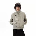 6283351054978,6283351054980,6283351054982,6283351054984, Retro Toggle Button Work Jacket