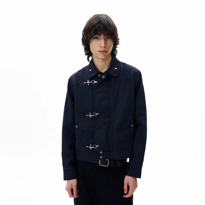 6283351054979,6283351054981,6283351054983,6283351054985, Retro Toggle Button Work Jacket