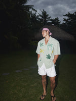 Retro Tropical Print Short Sleeve Shirt 2