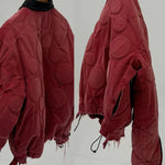 Retro Washed Canvas Embroidered Circle Jacket 3