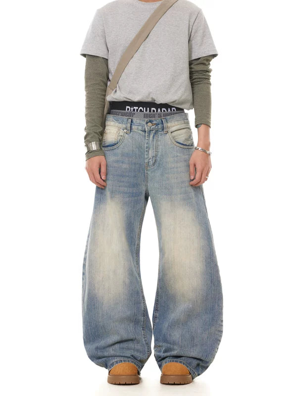 ,5759848268495,5759848268496,5759848268497,5759848268498,5759848268499, Retro Washed Ultra Wide Leg Jeans Pants