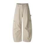 5989427981967,5989427981968,5989427981969,5989427981970, Retro Wide-Leg Cargo Workwear Pants