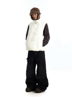 Retro Wide-Leg Multi-Pocket Cargo Pants 4