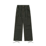 5510185705855,5510185705856,5510185705857,5510185705858,5510185705859, Retro Wide-Leg Multi-Pocket Cargo Pants