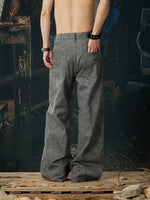 Retro Wide-Leg Tie-Dye Casual Jeans Pants 3