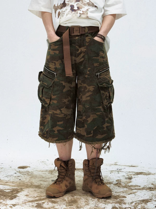 Retro Woven Canvas Tactical Pants Belt 4