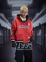 Reversible Hooded Faux Fur Varsity Jacket 2
