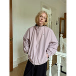 Reversible Loose Fit Collared Zip Jacket 5