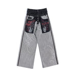 6226136110816,6226136110817,6226136110818,6226136110819, Reversible Selvedge Wide-Leg Denim Pants