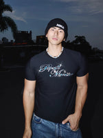 Rhinestone Embellished Slim Fit T-Shirt 1