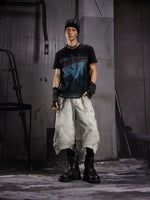 Rhinestone Graphic Print Short-Sleeve T-Shirt 4