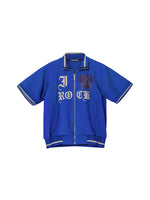 Rhinestone Letter Print Short-Sleeve Jacket 5
